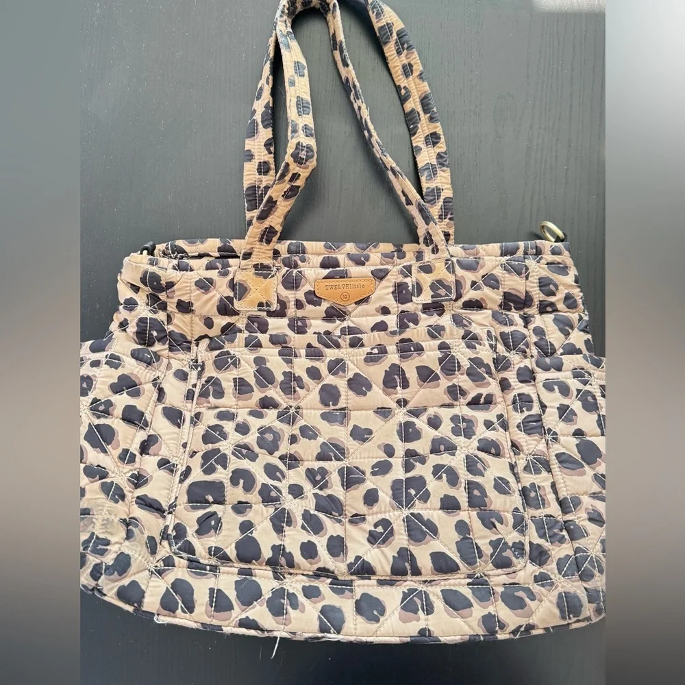 Twelvelittle Leopard Carry Love Tote Baby Bag